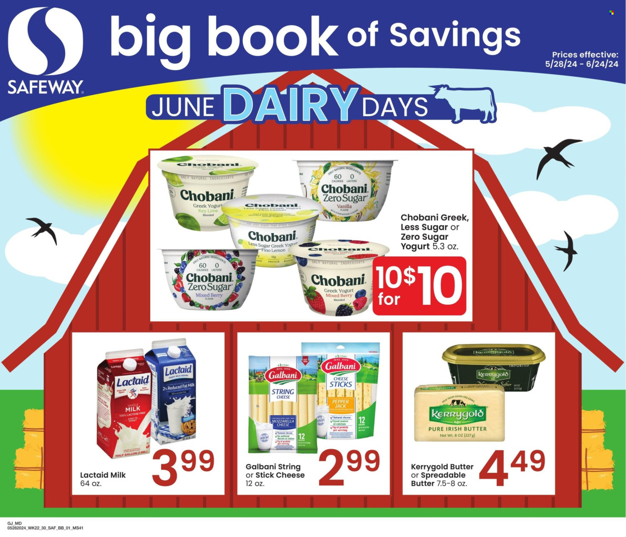 Safeway ad - 05/29/2024 - 06/24/2024. Page 1