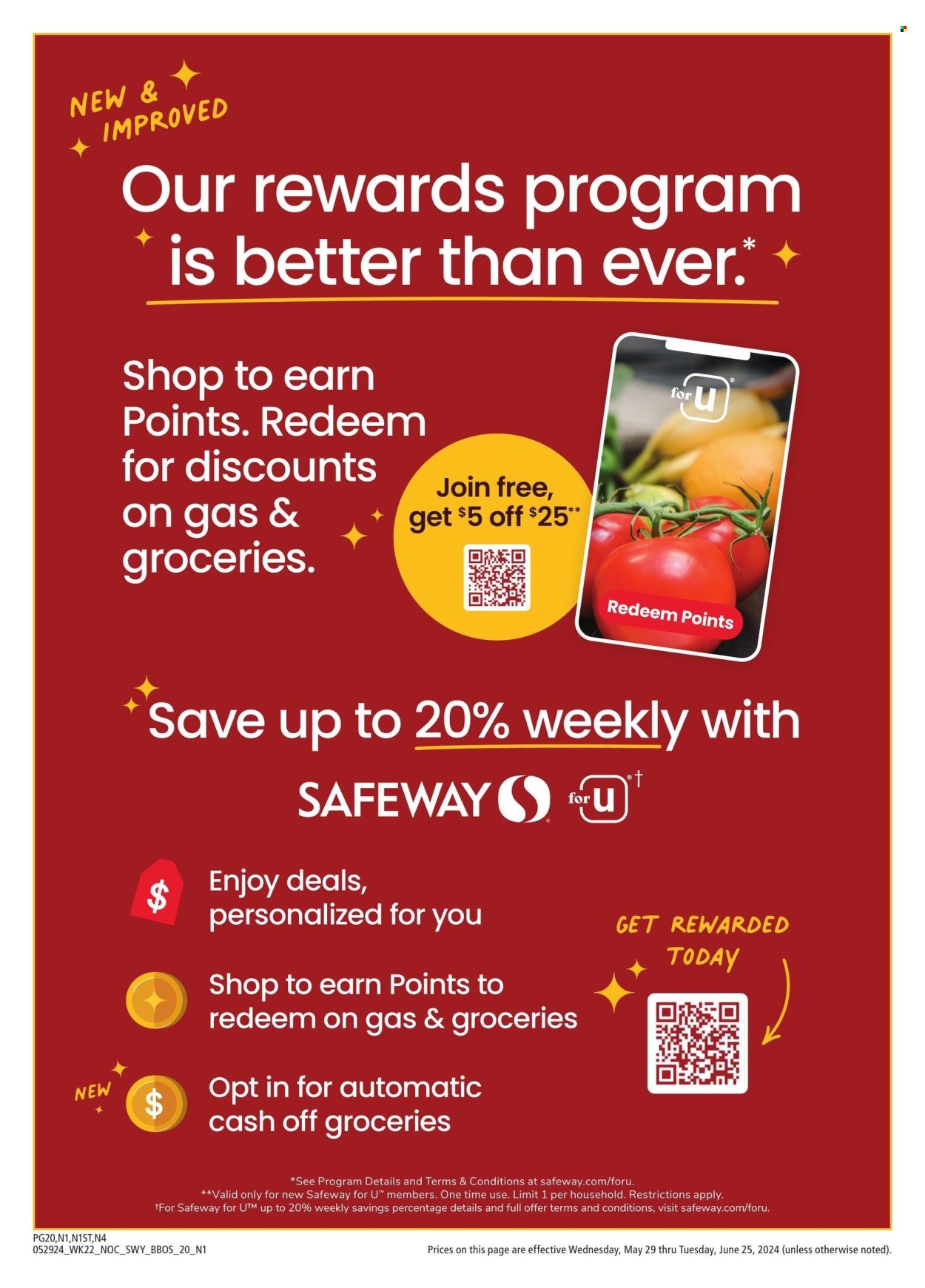 Safeway ad - 05/29/2024 - 06/25/2024. Page 20