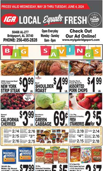 IGA Flyer - 05/29/2024 - 06/04/2024.