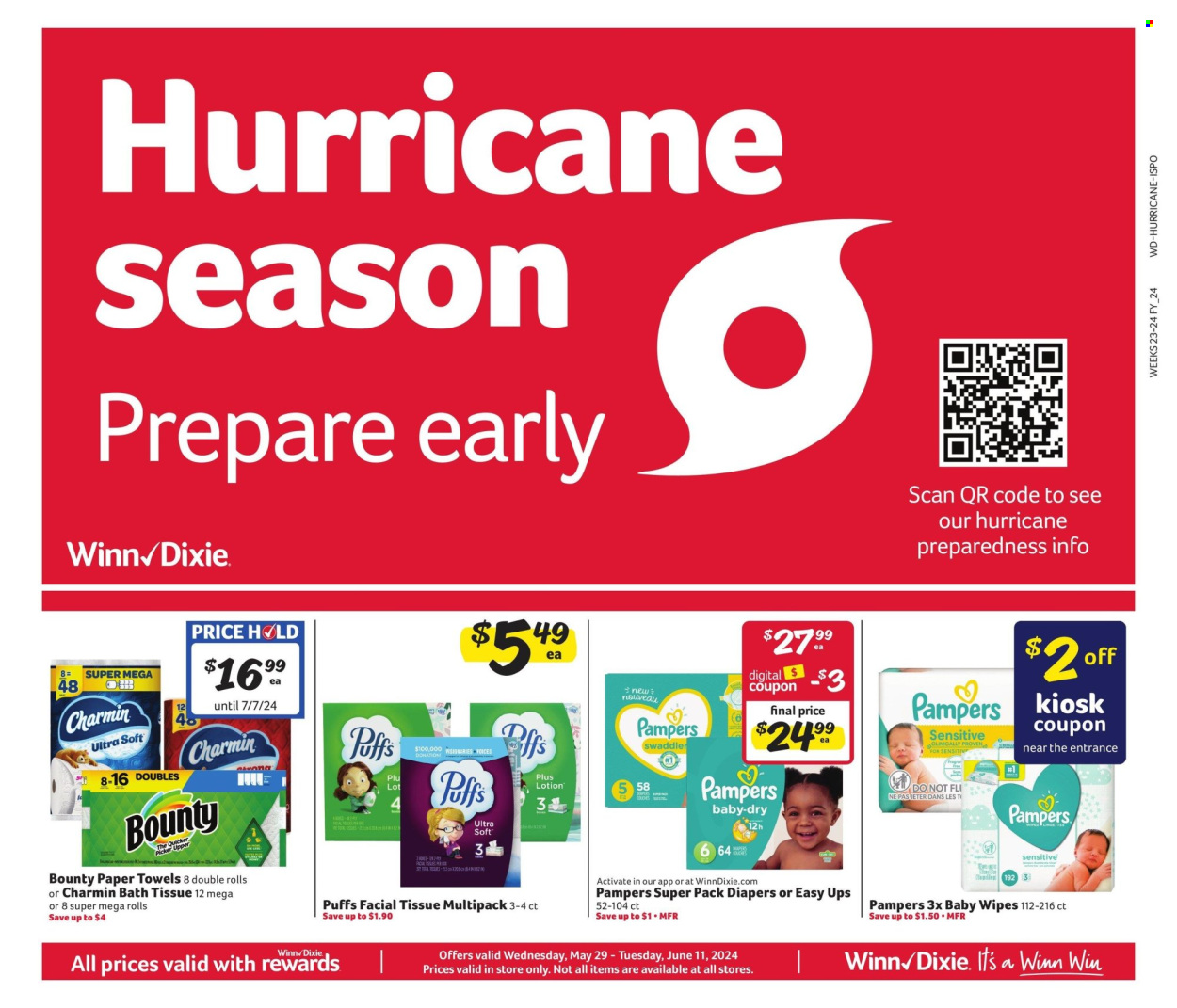 Winn Dixie ad - 05/29/2024 - 06/11/2024. Page 1