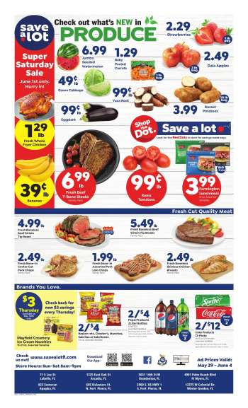 Save a Lot Flyer - 05/29/2024 - 06/04/2024.