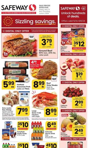 Safeway Flyer - 05/31/2024 - 06/06/2024.