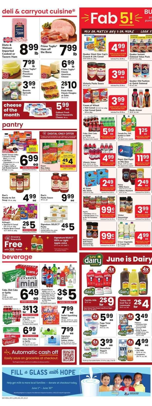 Safeway ad - 05/31/2024 - 06/06/2024. Page 2