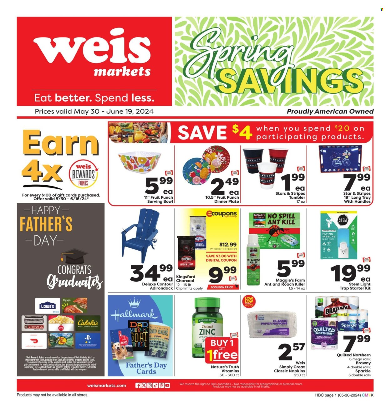 Weis ad - 05/30/2024 - 06/19/2024. Page 1