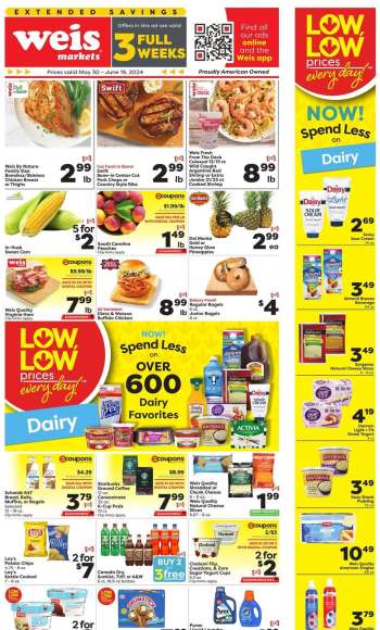 Weis Flyer - 05/30/2024 - 06/19/2024.