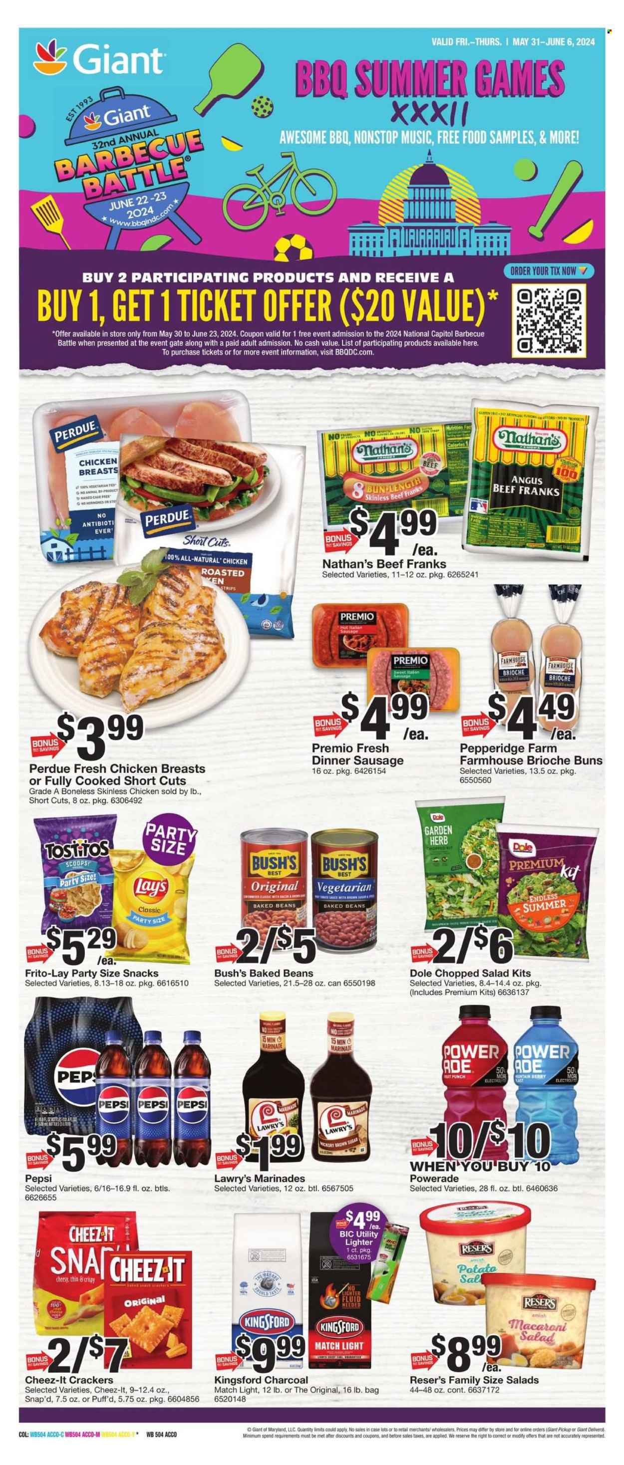 Giant Food ad - 05/31/2024 - 06/06/2024. Page 1
