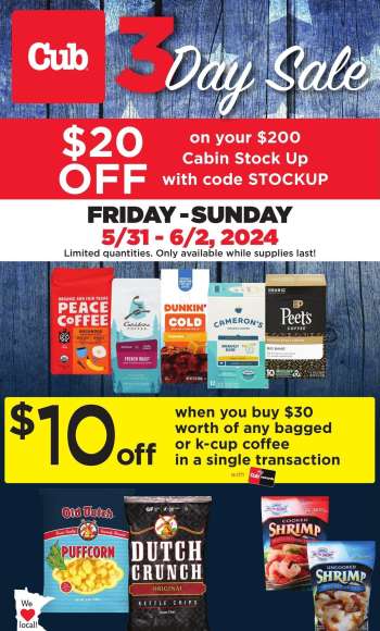 Cub Foods Flyer - 05/31/2024 - 06/02/2024.