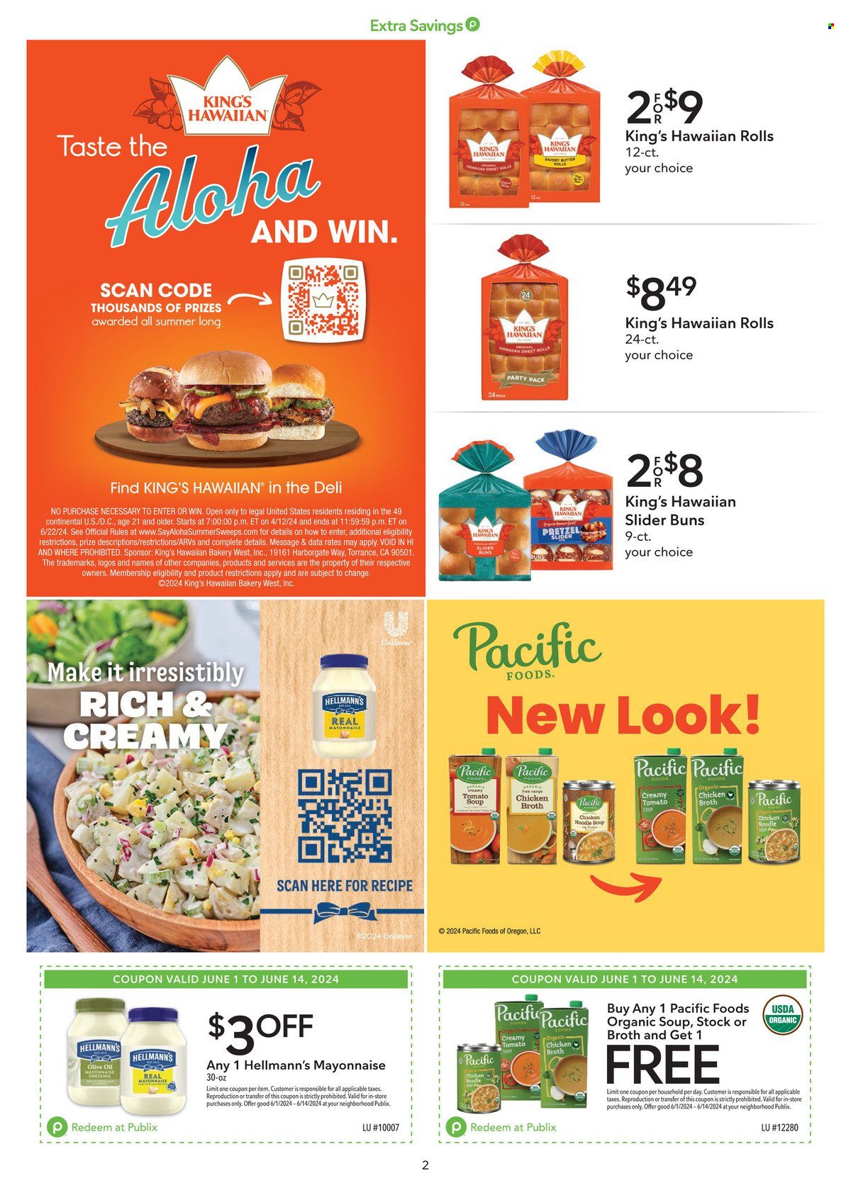 Publix ad - 06/01/2024 - 06/14/2024. Page 2