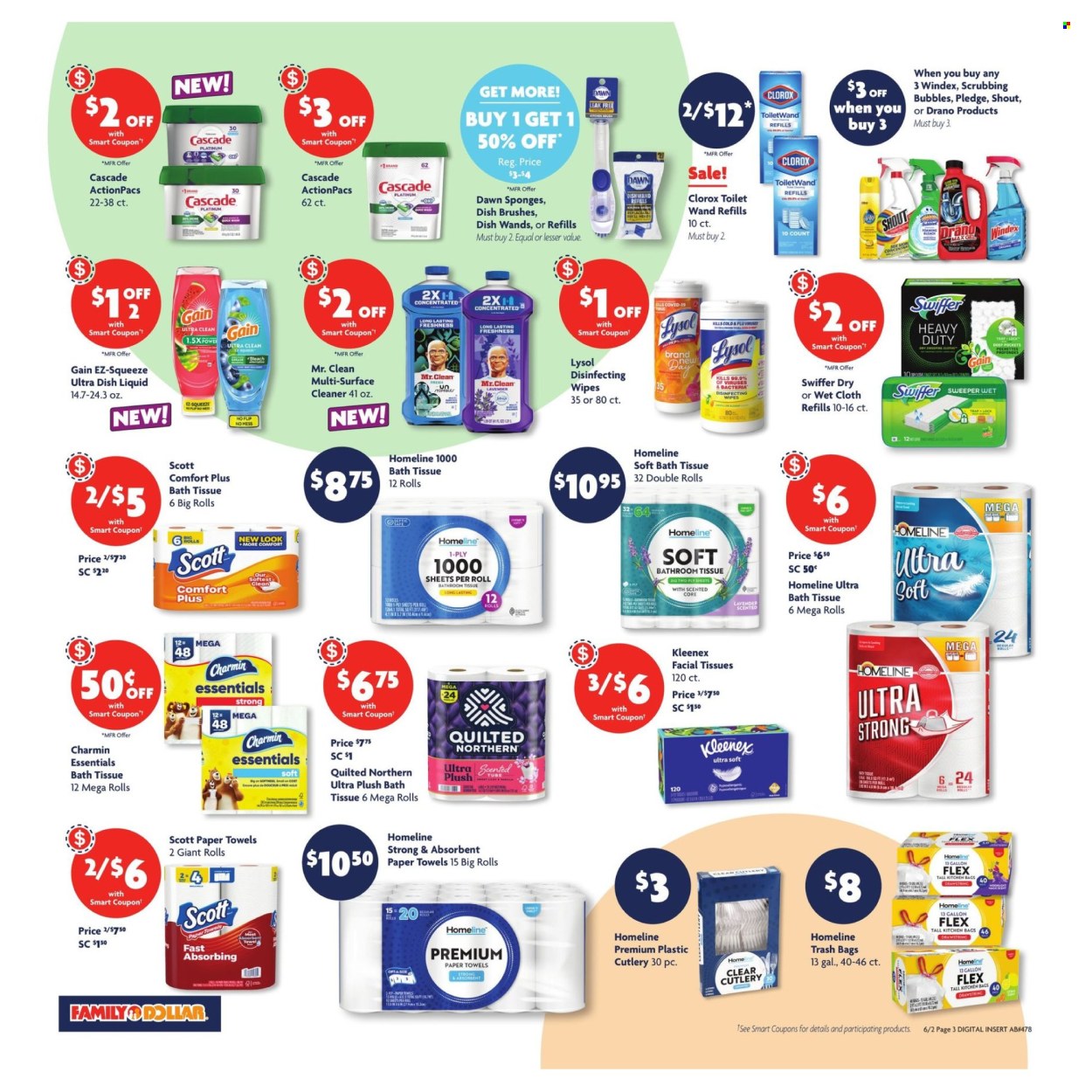 Family Dollar ad - 06/02/2024 - 06/08/2024. Page 6