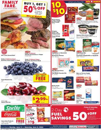 Family Fare Flyer - 06/02/2024 - 06/08/2024.