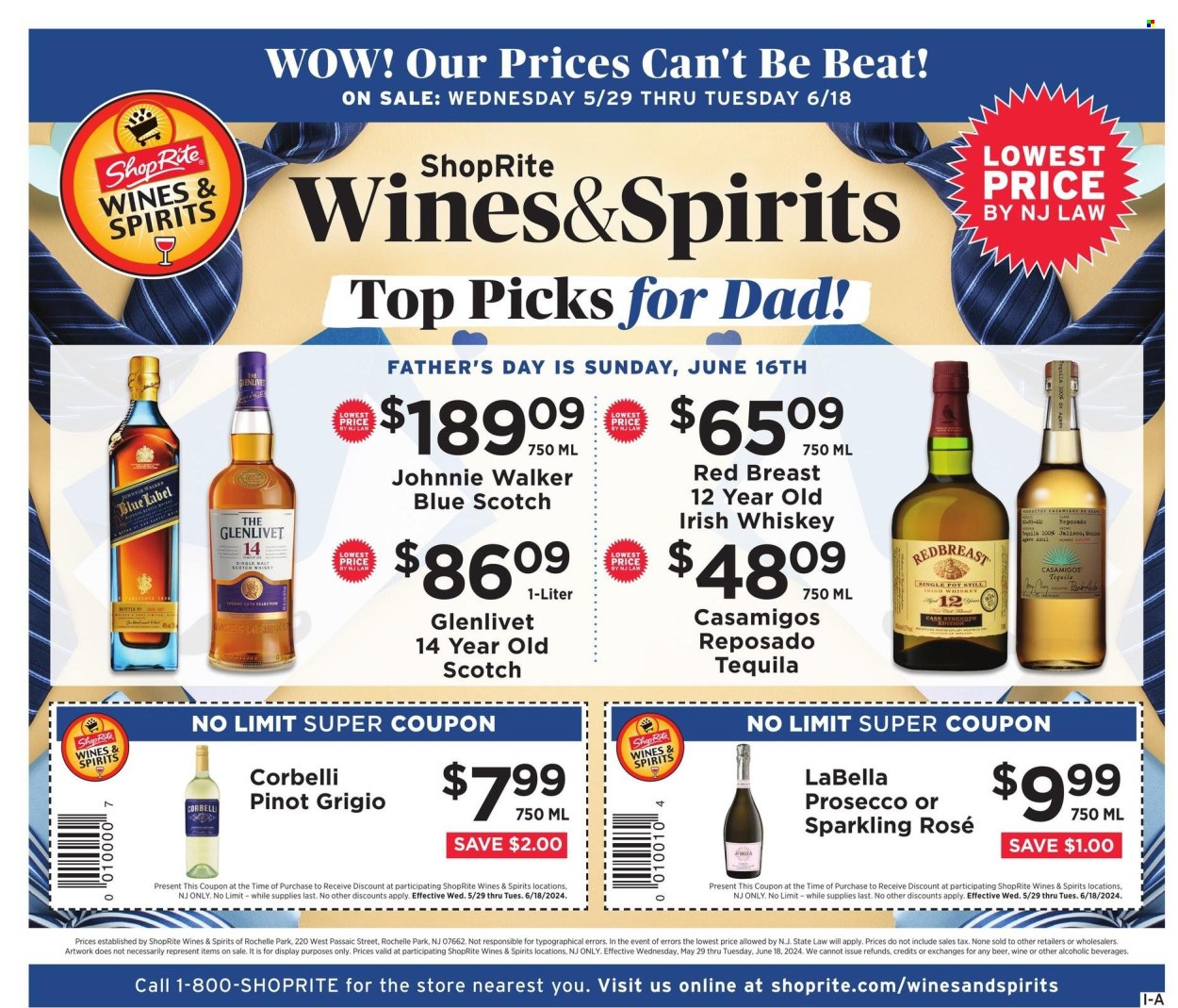ShopRite ad - 05/29/2024 - 06/18/2024. Page 1