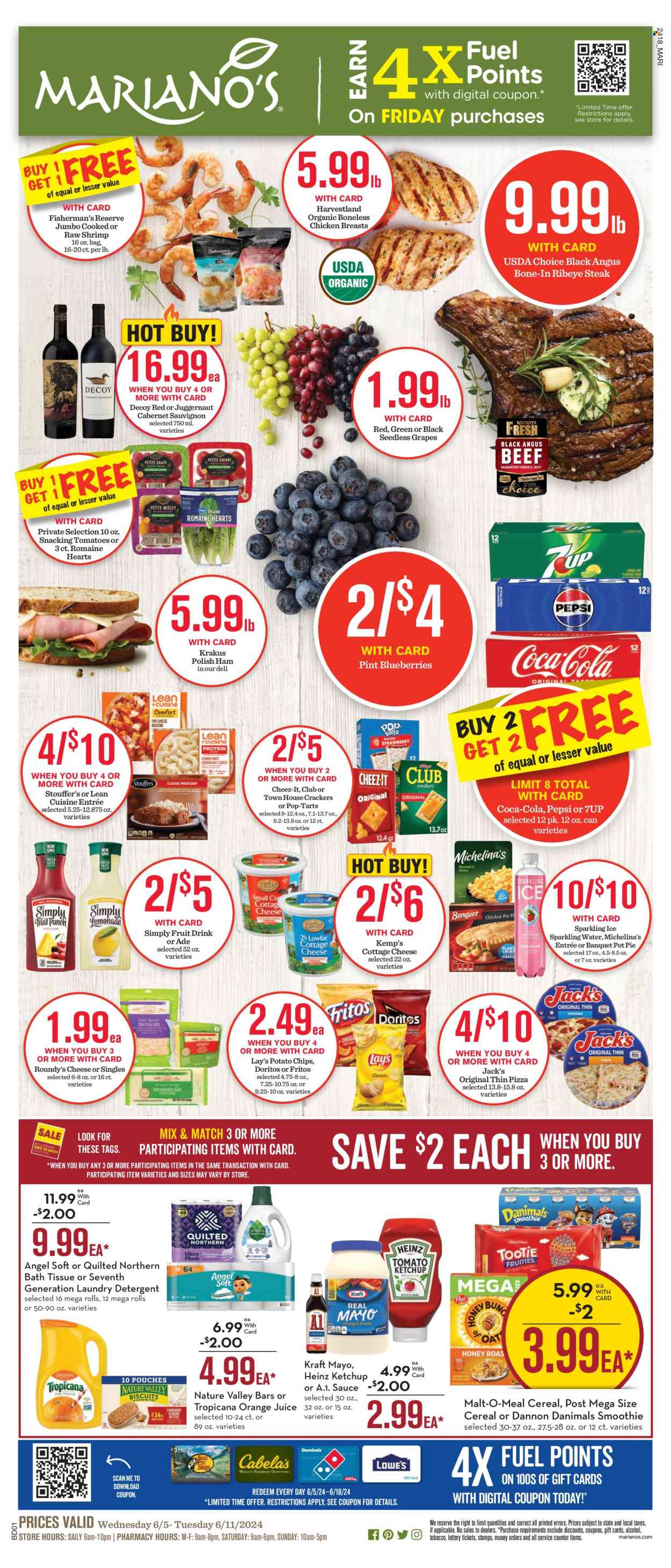 Mariano’s ad - 06/05/2024 - 06/11/2024. Page 1