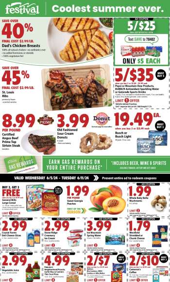 Festival Foods Flyer - 06/05/2024 - 06/11/2024.