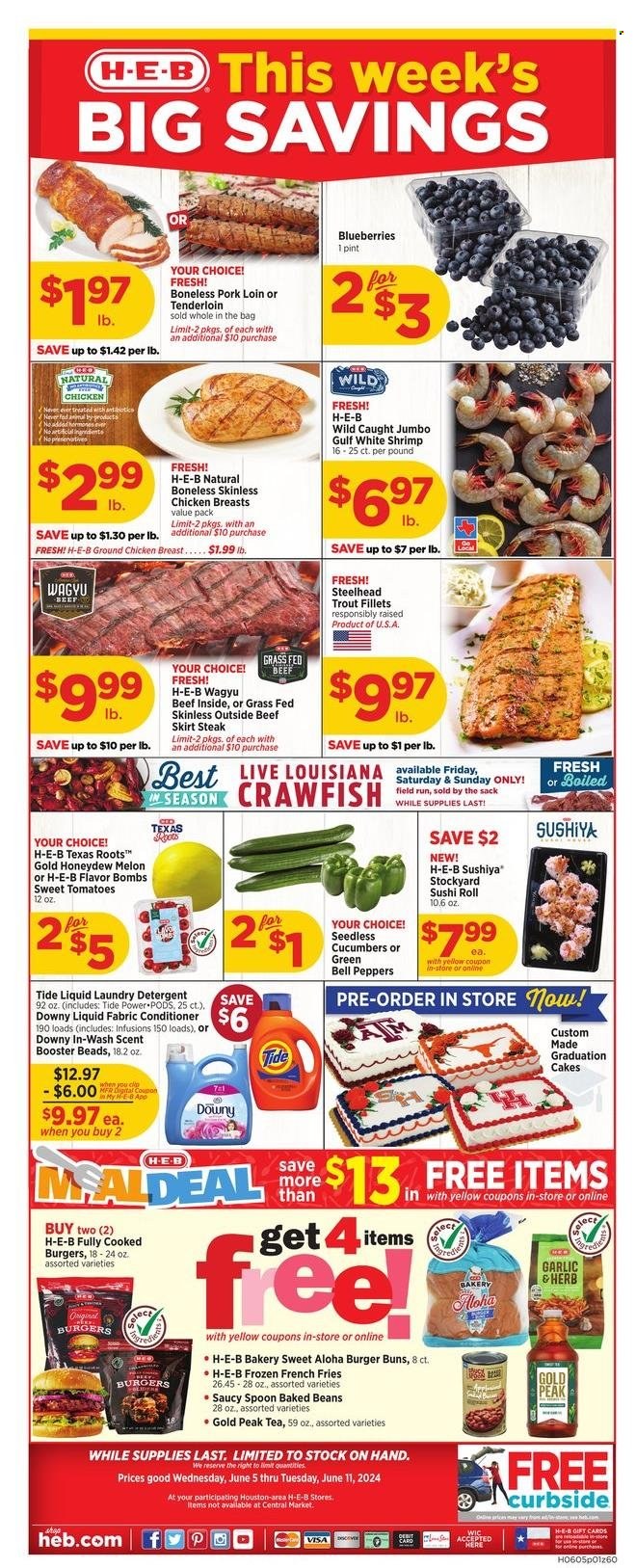 H-E-B ad - 06/05/2024 - 06/11/2024. Page 1