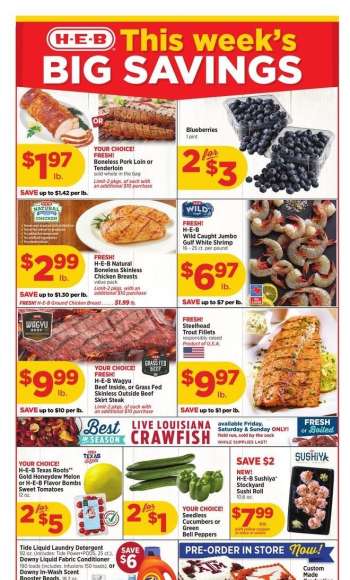 H-E-B Flyer - 06/05/2024 - 06/11/2024.