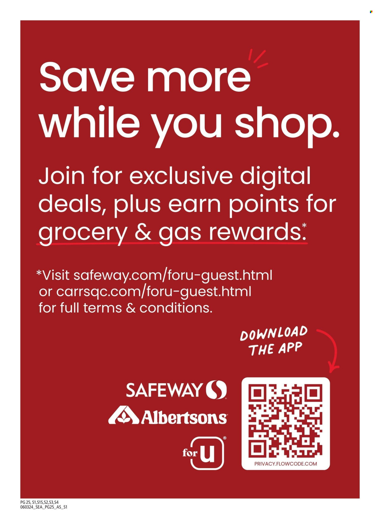 Safeway ad - 06/03/2024 - 07/07/2024. Page 25
