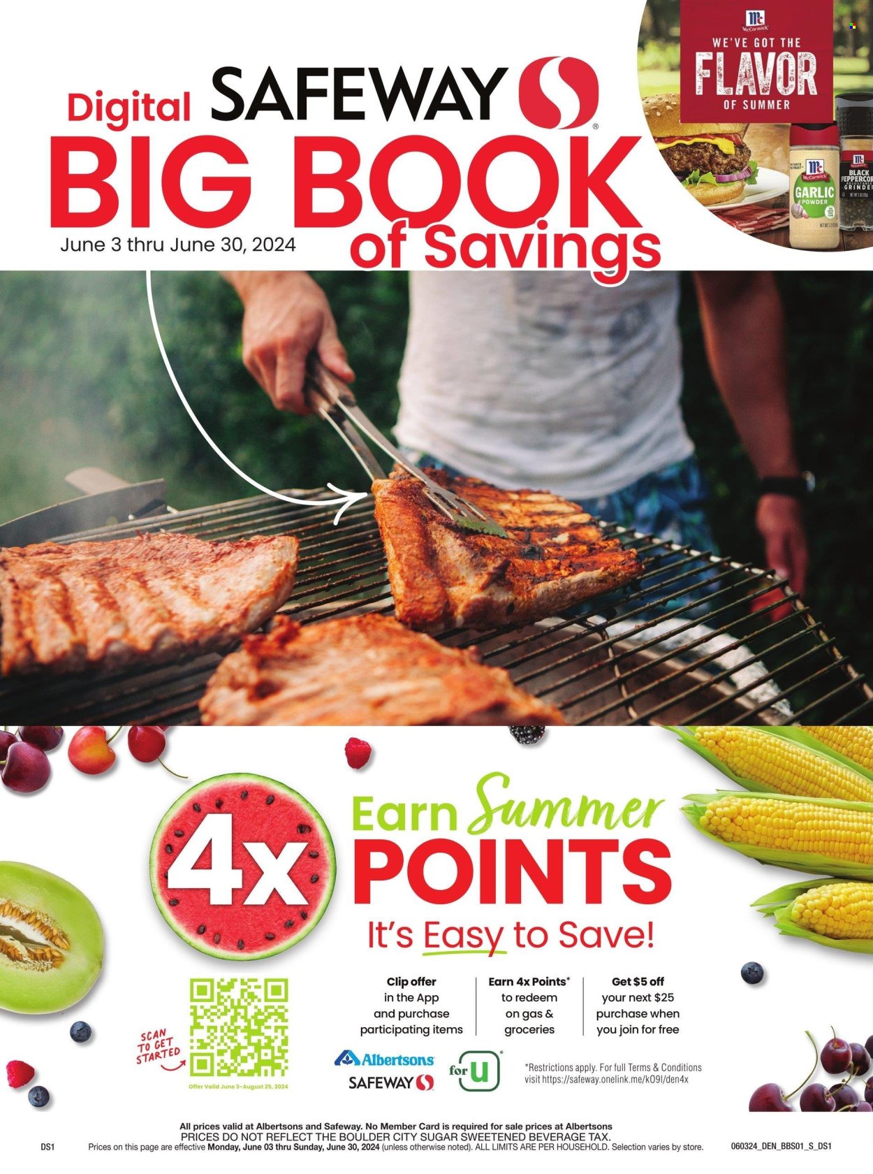 Safeway ad - 06/03/2024 - 06/30/2024. Page 1