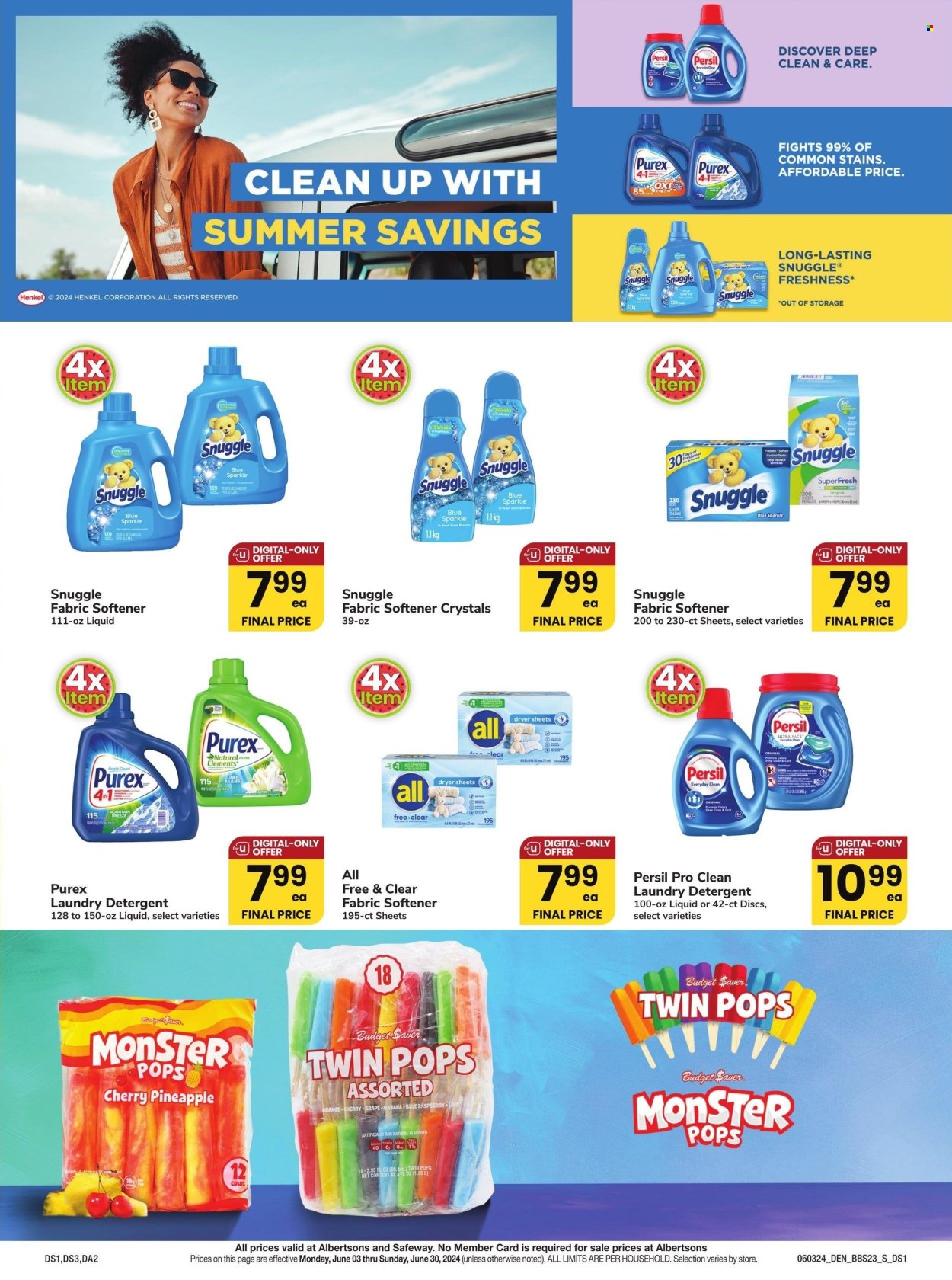 Safeway ad - 06/03/2024 - 06/30/2024. Page 2