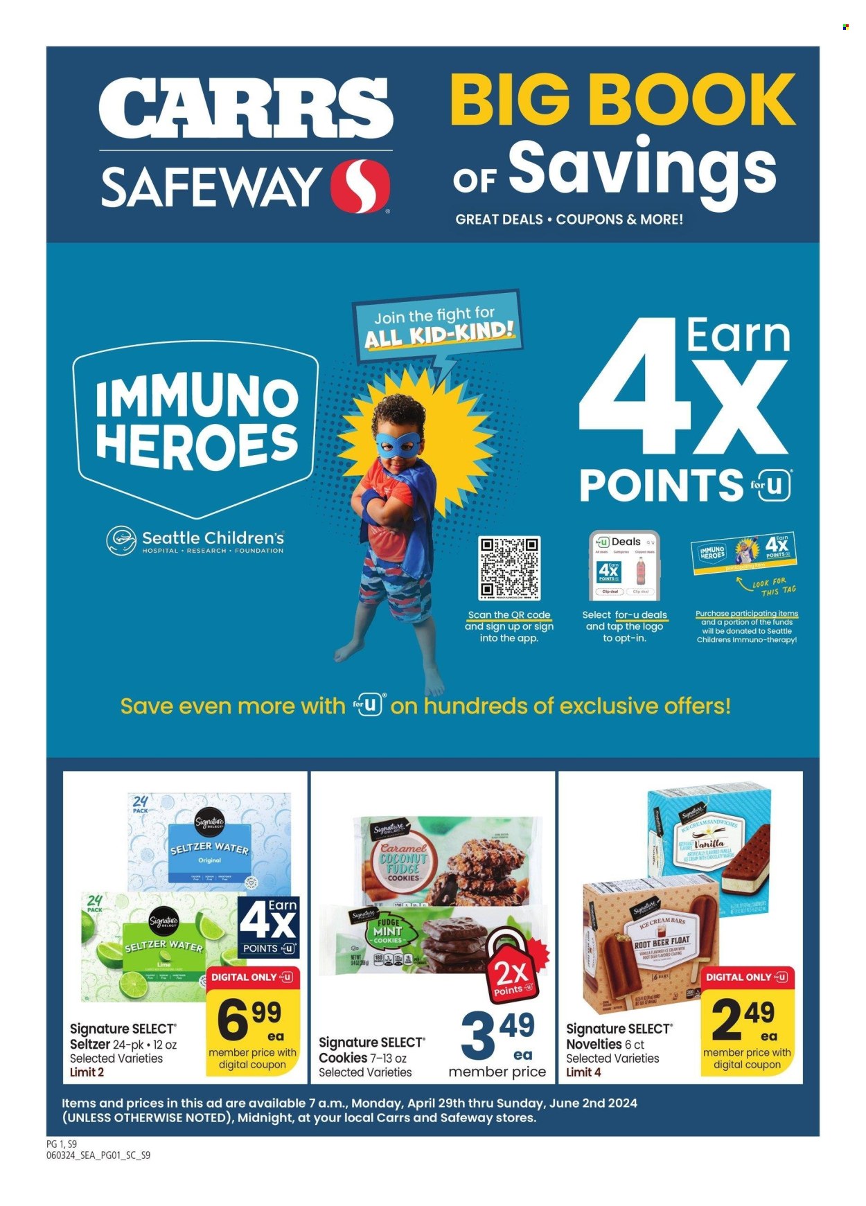 Safeway ad - 06/03/2024 - 07/07/2024. Page 1