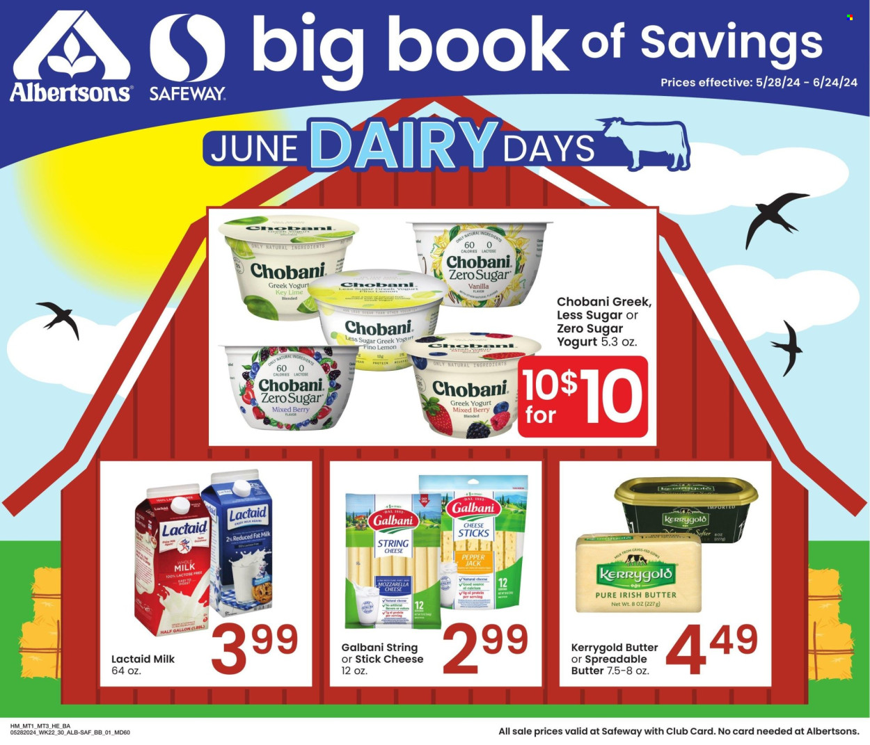 Albertsons ad - 05/29/2024 - 06/24/2024. Page 1