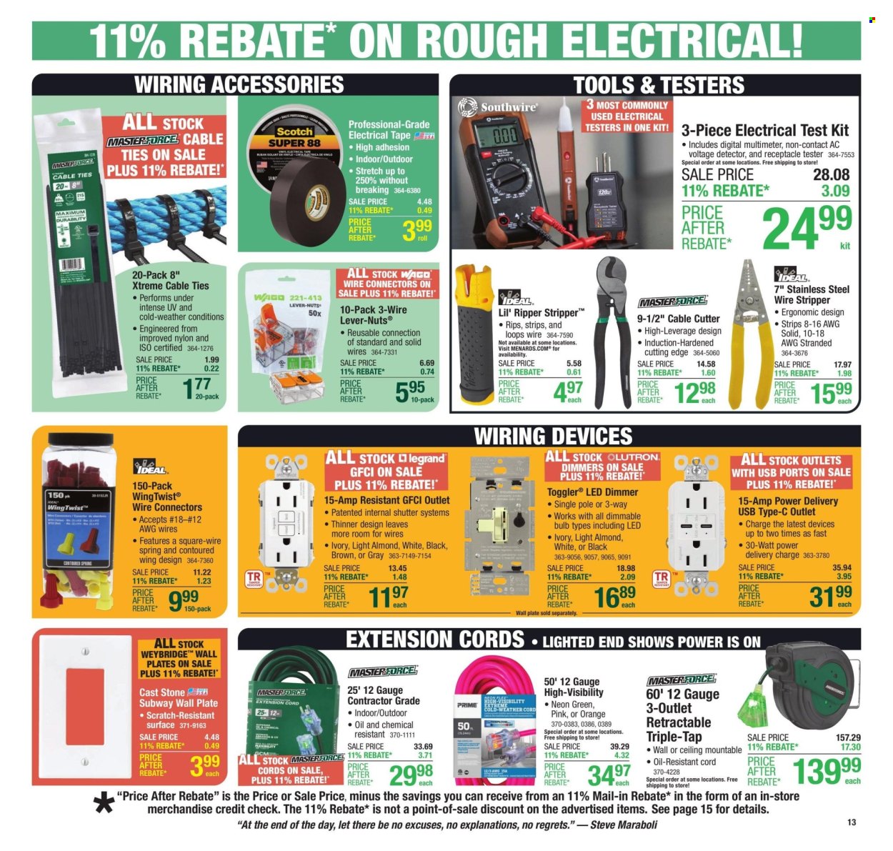 Menards ad - 06/06/2024 - 06/16/2024. Page 21
