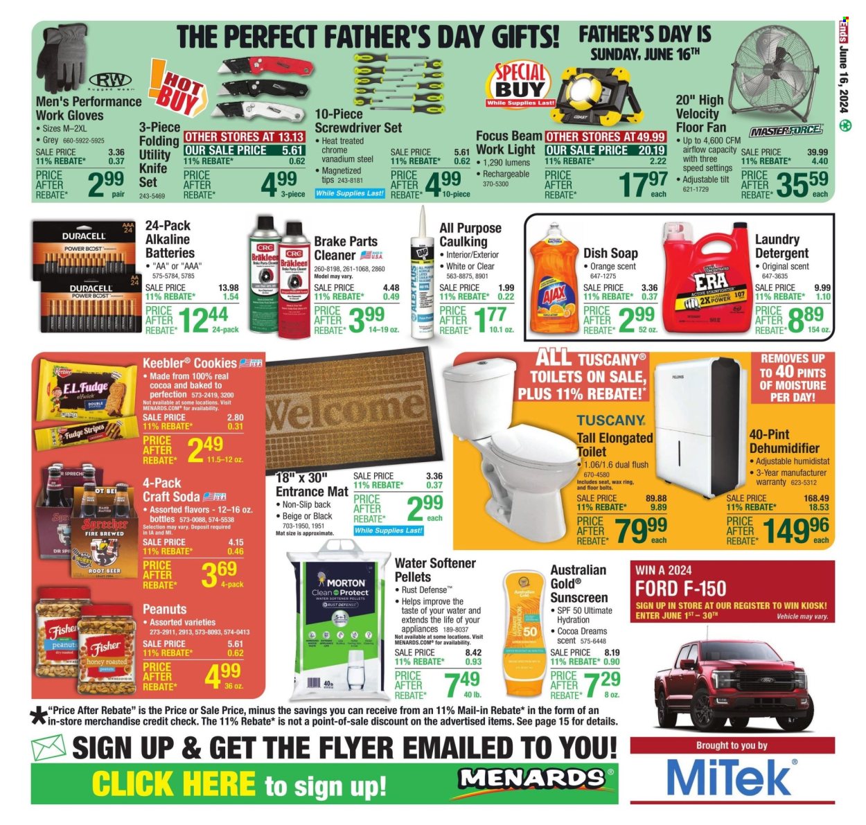 Menards ad - 06/06/2024 - 06/16/2024. Page 28