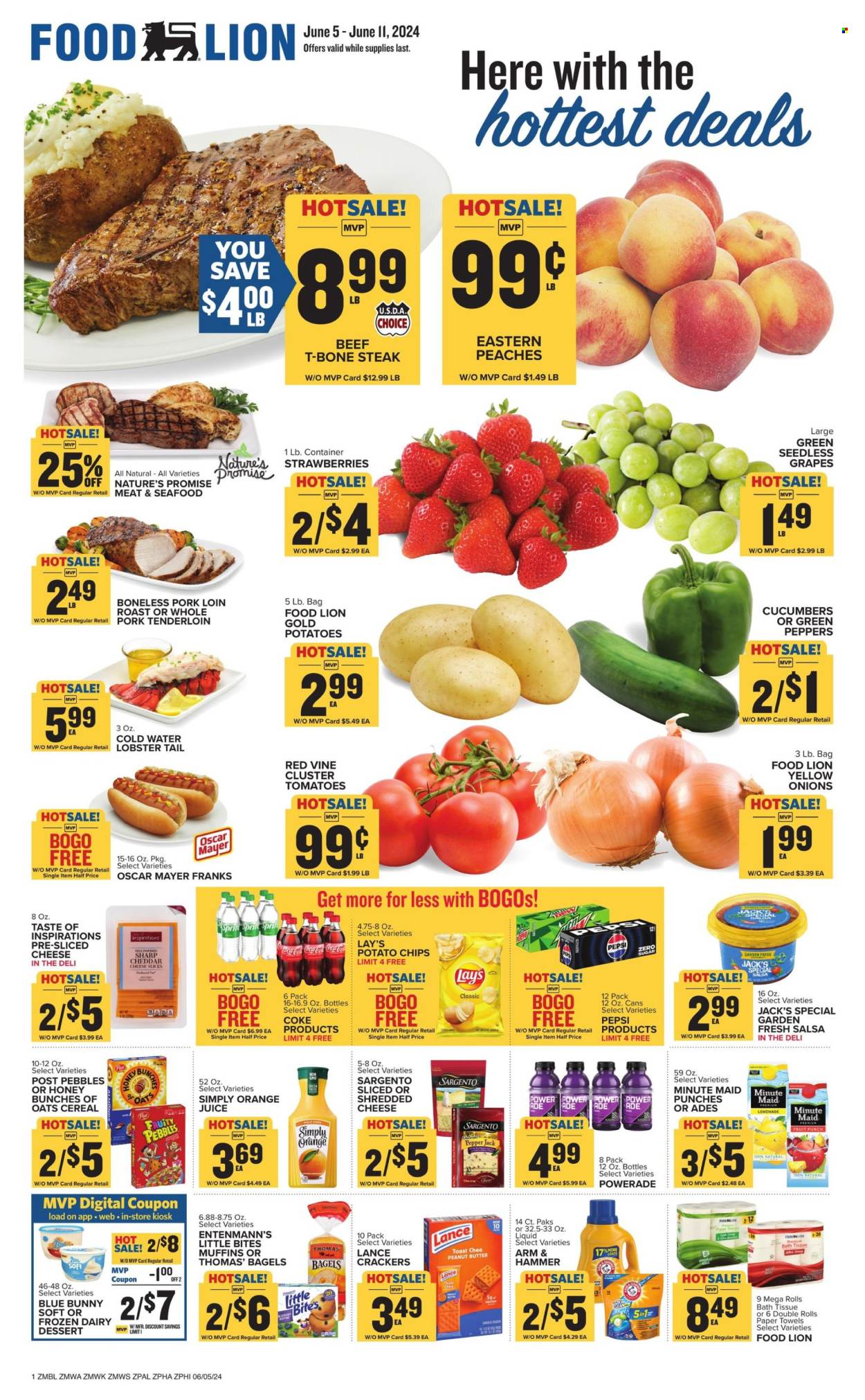 Food Lion ad - 06/05/2024 - 06/11/2024. Page 1