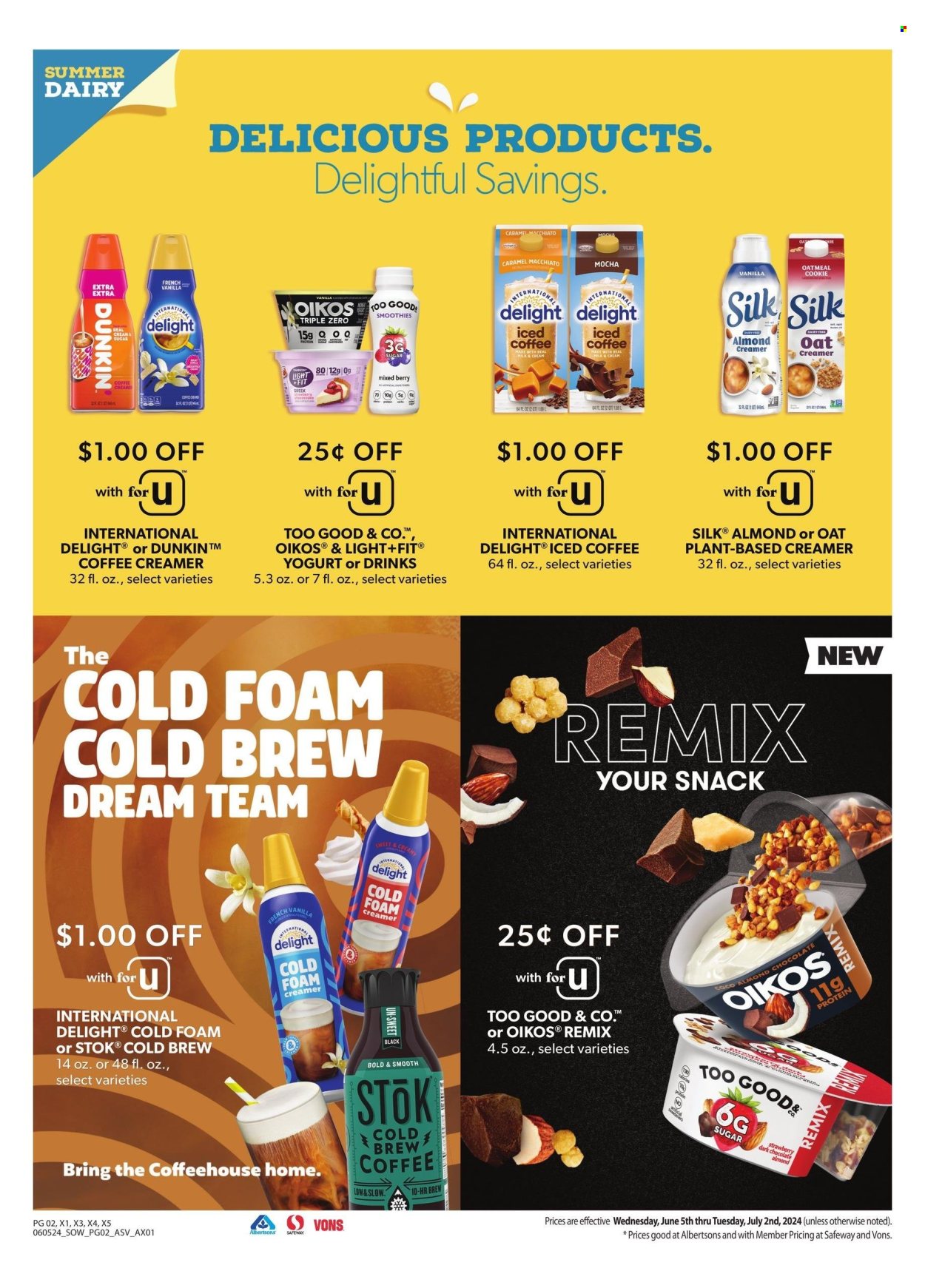 Safeway ad - 06/05/2024 - 07/02/2024. Page 2