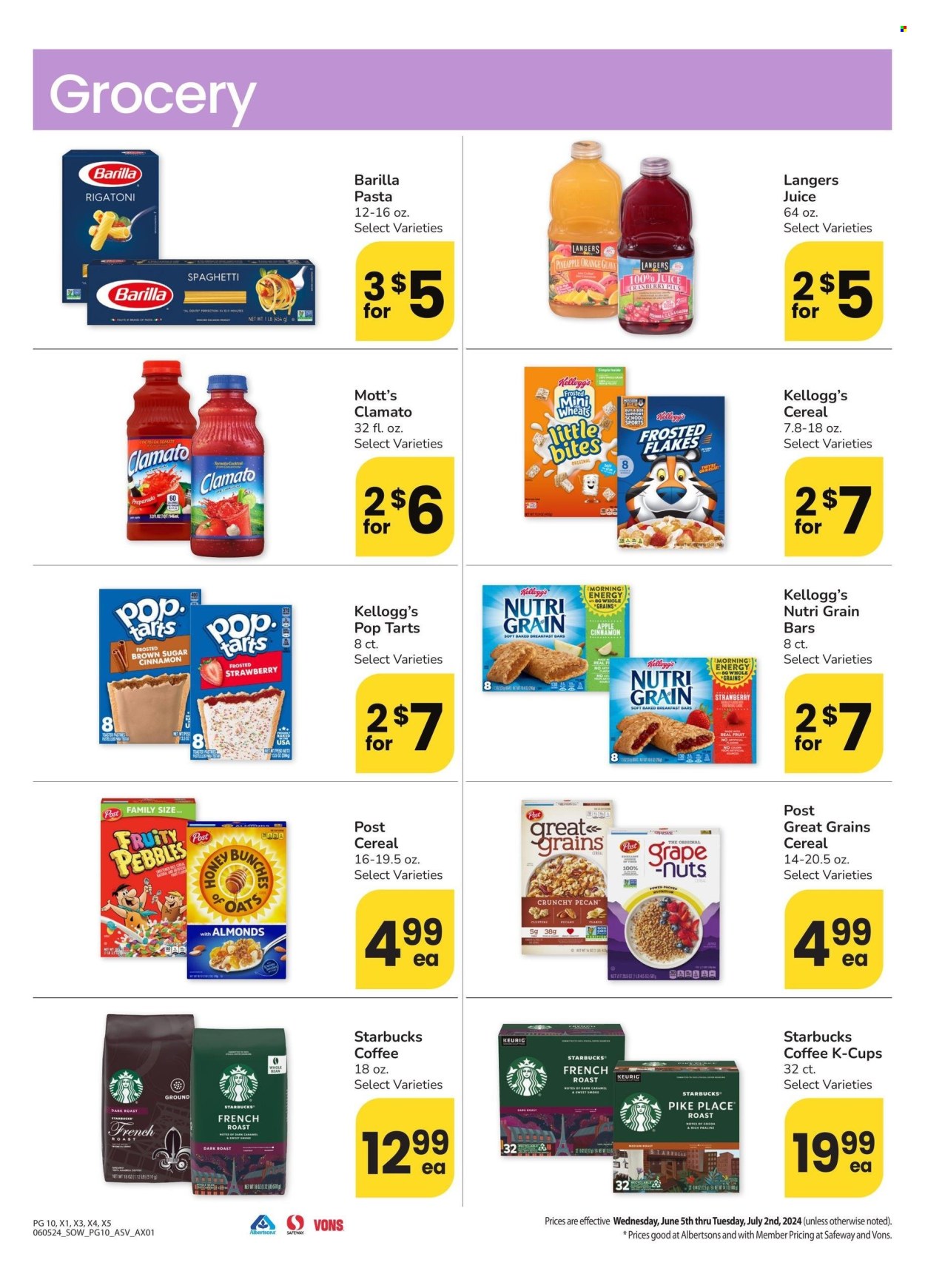 Safeway ad - 06/05/2024 - 07/02/2024. Page 10