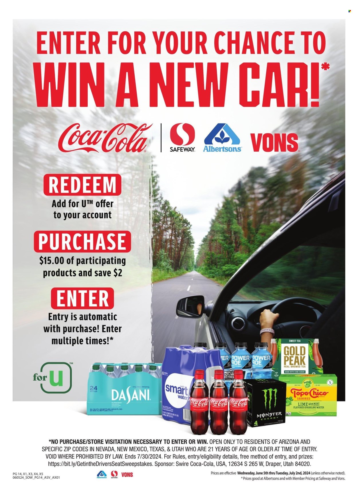 Safeway ad - 06/05/2024 - 07/02/2024. Page 14