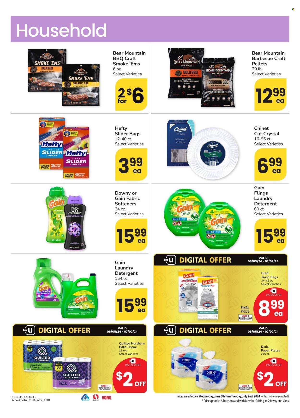 Safeway ad - 06/05/2024 - 07/02/2024. Page 16