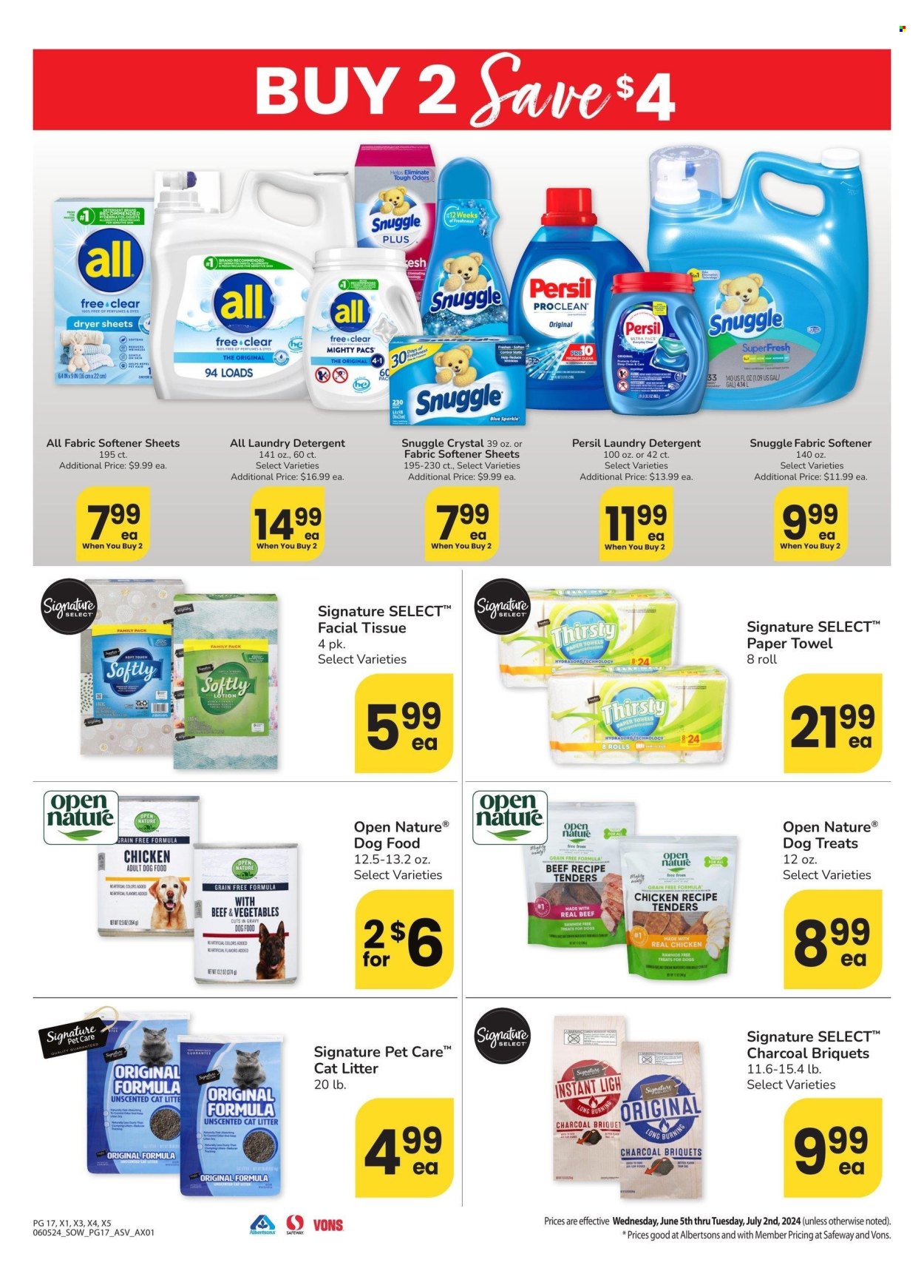 Safeway ad - 06/05/2024 - 07/02/2024. Page 17