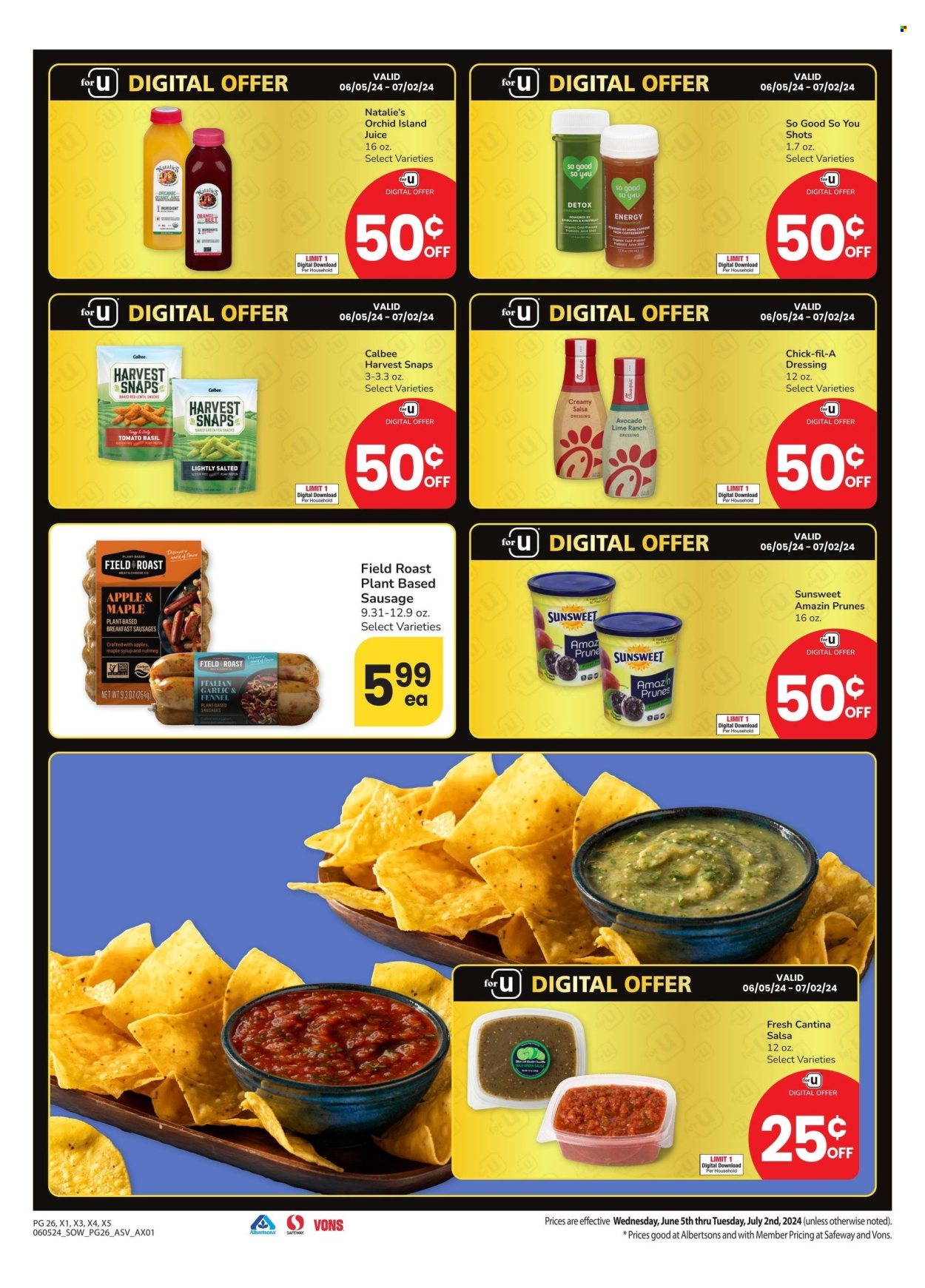 Safeway ad - 06/05/2024 - 07/02/2024. Page 26