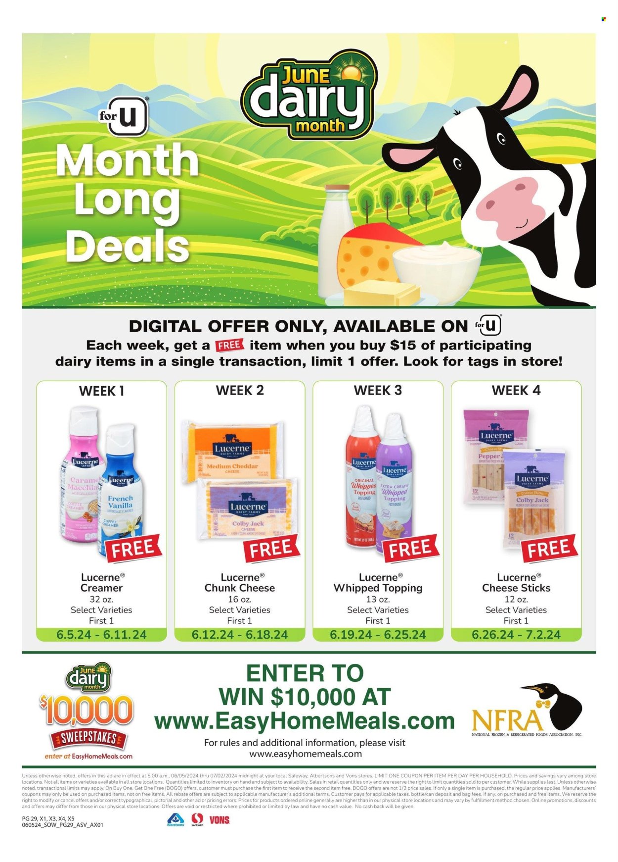 Safeway ad - 06/05/2024 - 07/02/2024. Page 29