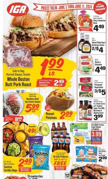 IGA Flyer - 06/05/2024 - 06/11/2024.