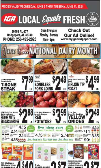IGA Flyer - 06/05/2024 - 06/11/2024.