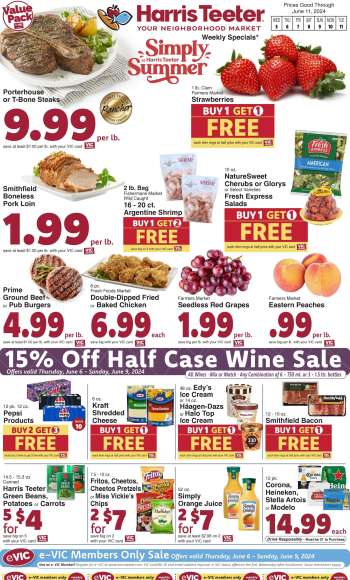 Harris Teeter Flyer - 06/05/2024 - 06/11/2024.