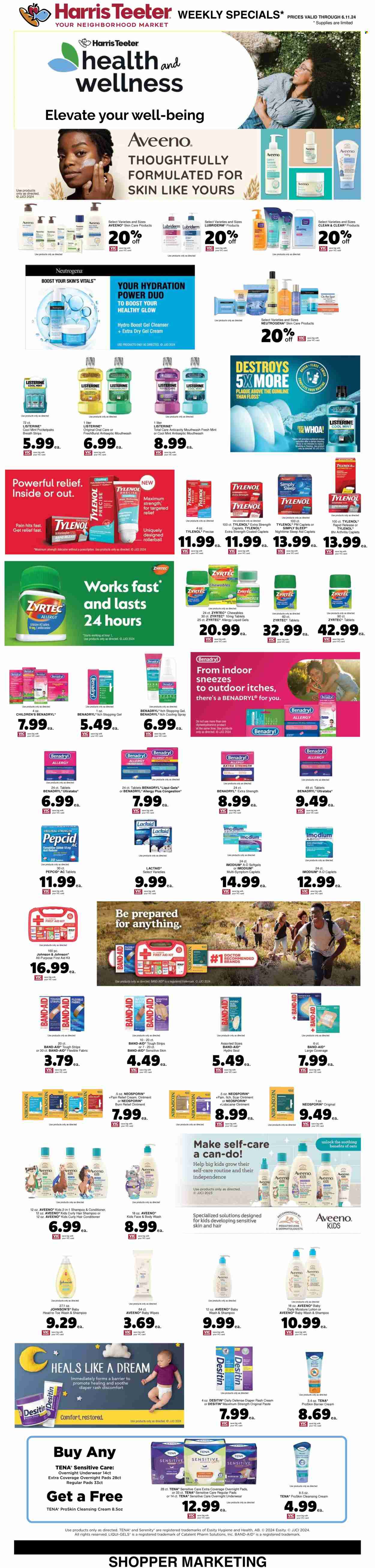 Harris Teeter ad - 06/05/2024 - 06/11/2024. Page 9