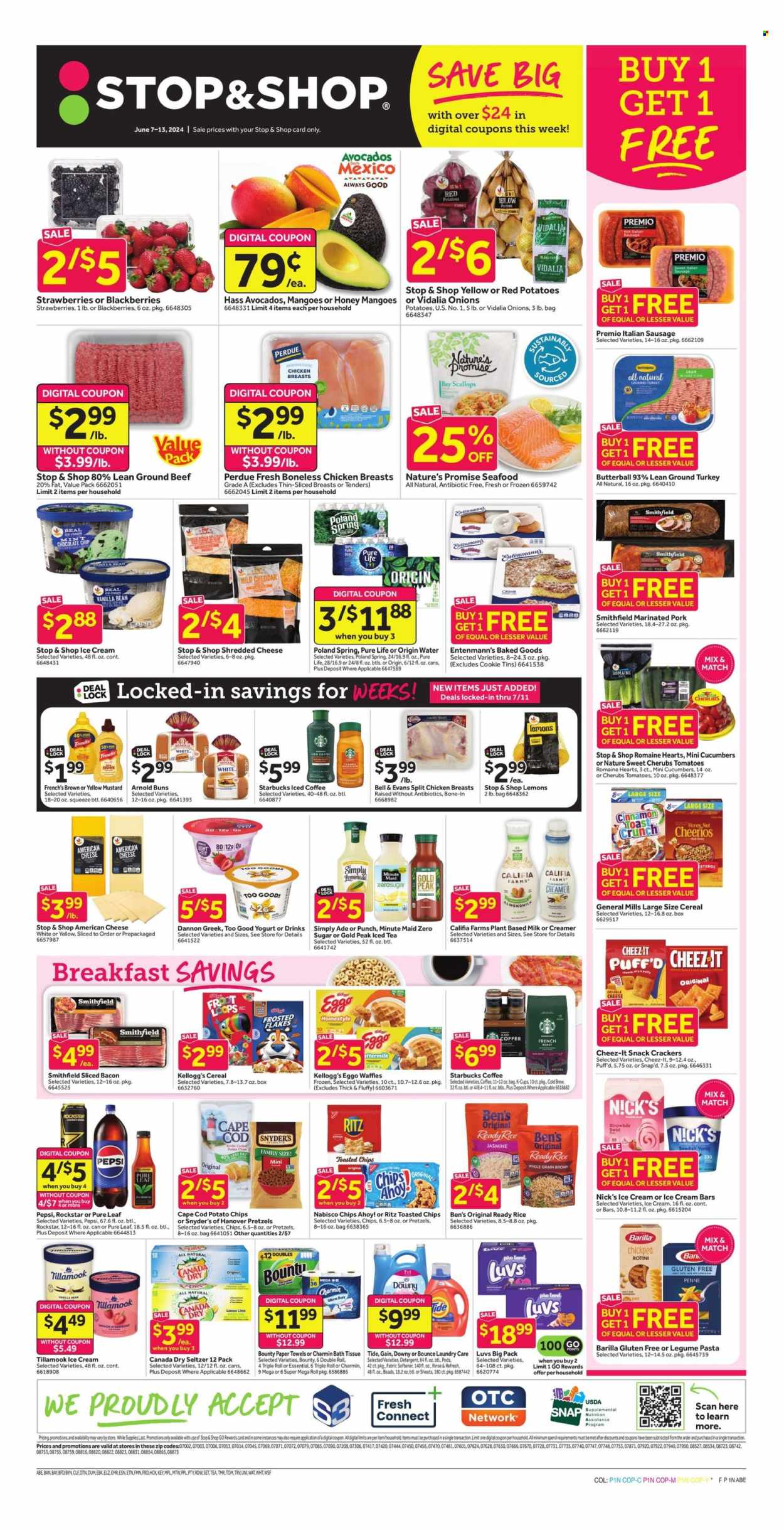 Stop & Shop ad - 06/07/2024 - 06/13/2024. Page 1