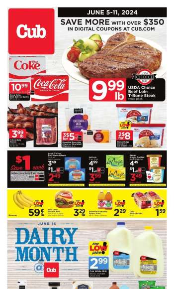 Cub Foods Flyer - 06/05/2024 - 06/11/2024.