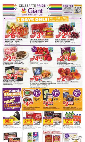 Giant Food Flyer - 06/07/2024 - 06/13/2024.