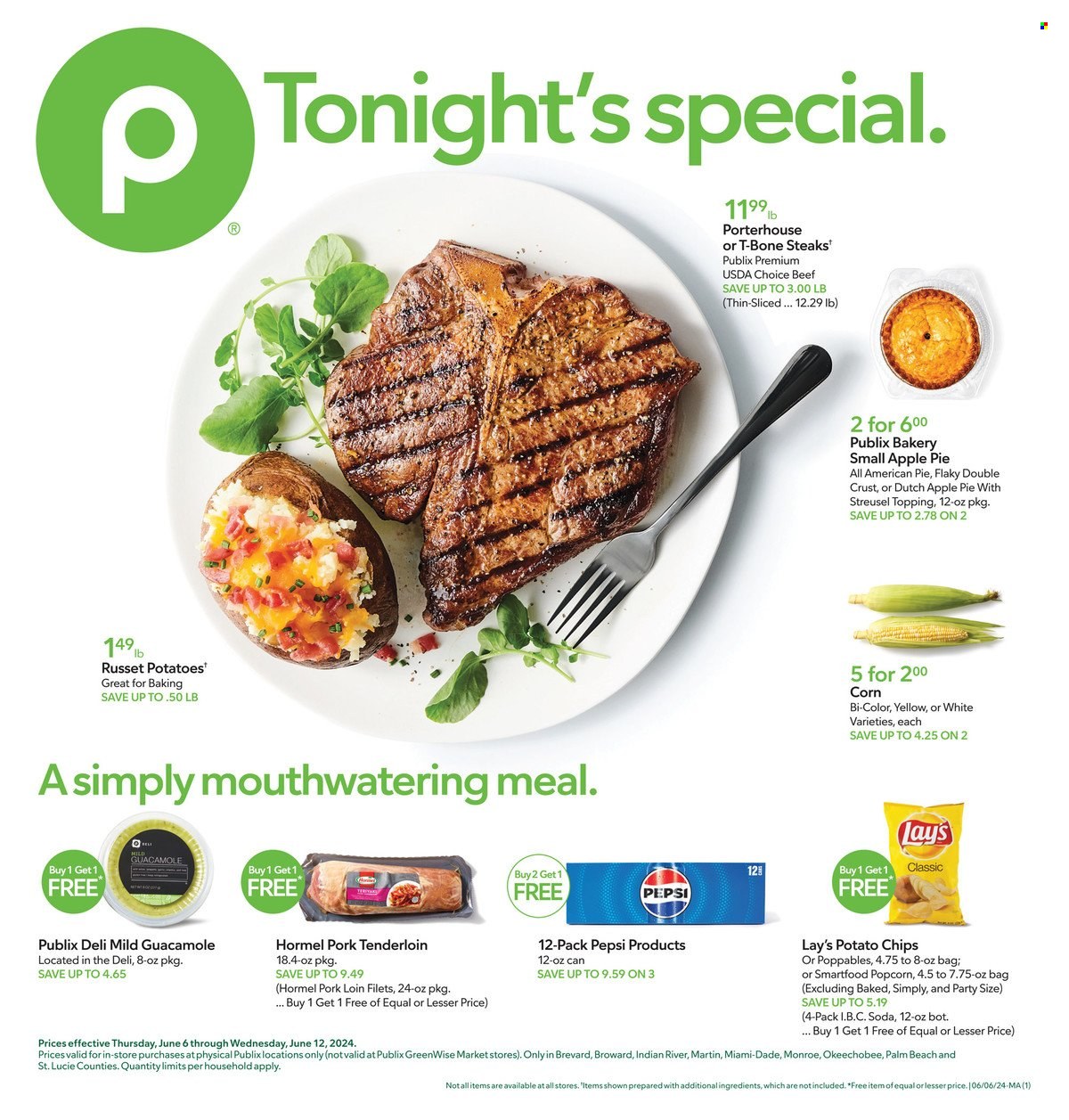 Publix ad - 06/06/2024 - 06/12/2024. Page 1