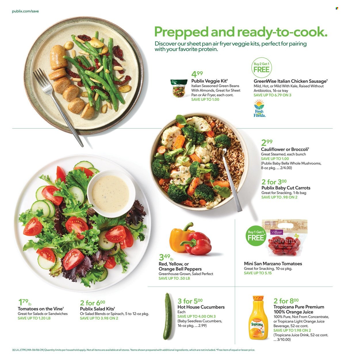 Publix ad - 06/06/2024 - 06/12/2024. Page 6