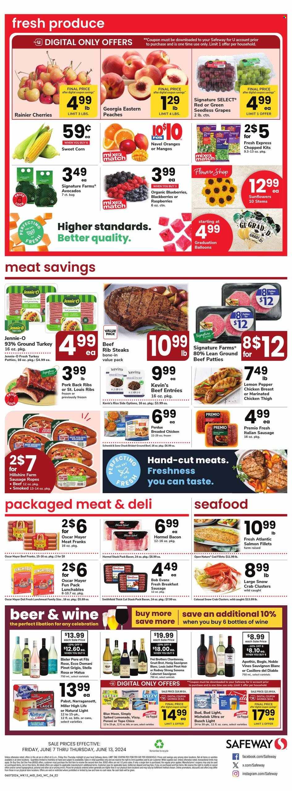 Safeway ad - 06/07/2024 - 06/13/2024. Page 4