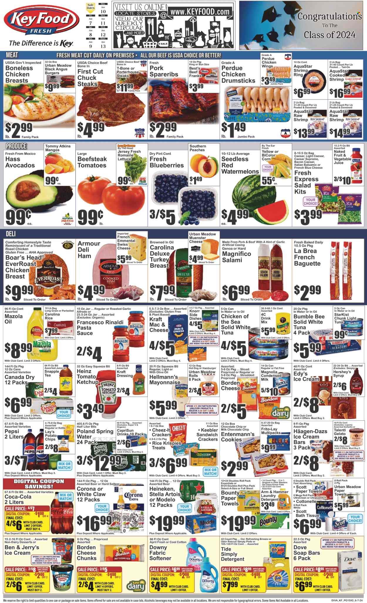 Key Food ad - 06/07/2024 - 06/13/2024. Page 1