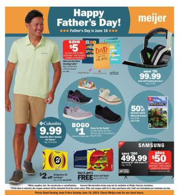 Meijer Flyer - 06/09/2024 - 06/16/2024.