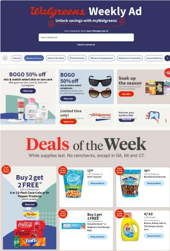 Walgreens Flyer - 06/09/2024 - 06/15/2024.