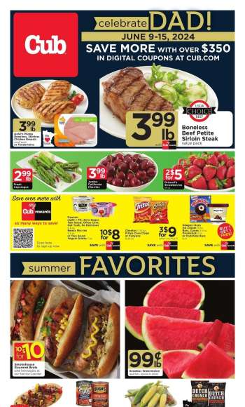 Cub Foods Flyer - 06/09/2024 - 06/14/2024.