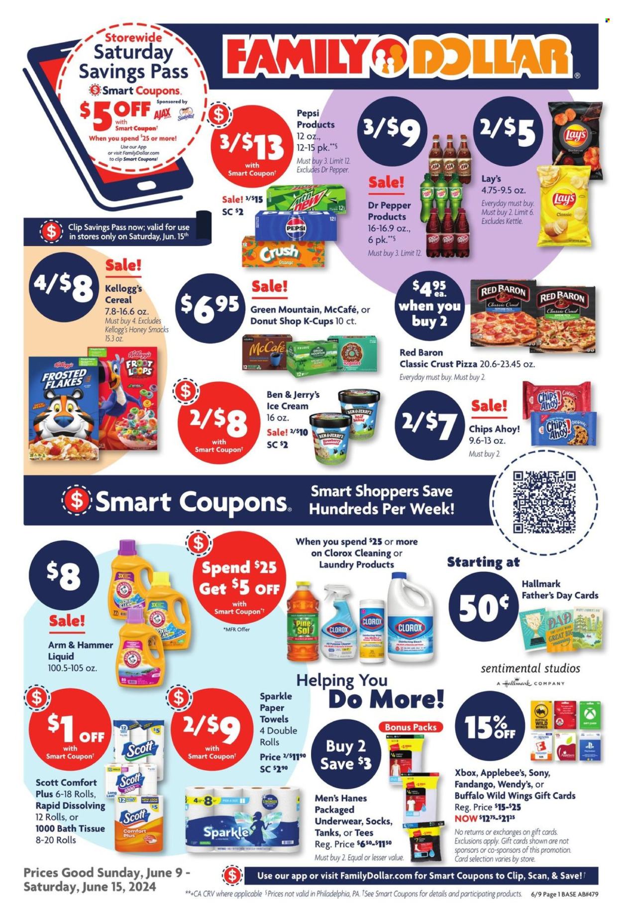 Family Dollar ad - 06/09/2024 - 06/15/2024. Page 1