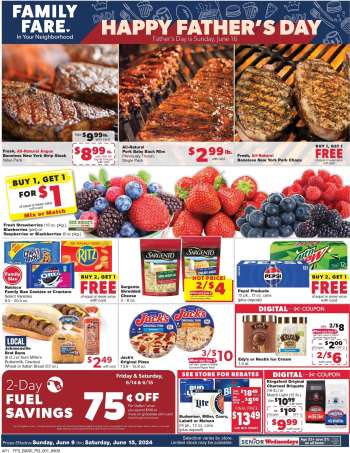 Family Fare Flyer - 06/09/2024 - 06/15/2024.